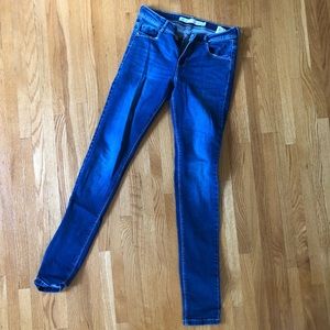 Blue denim Zara skinny jeans